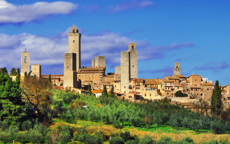 San Gimignano, Toskana