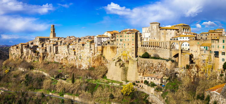 Pitigliano, Toskana