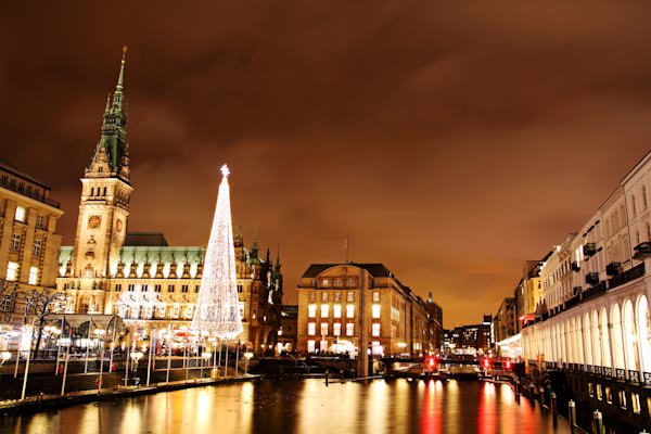 Weihnachtsmarkt Hamburg am Rathausmarkt