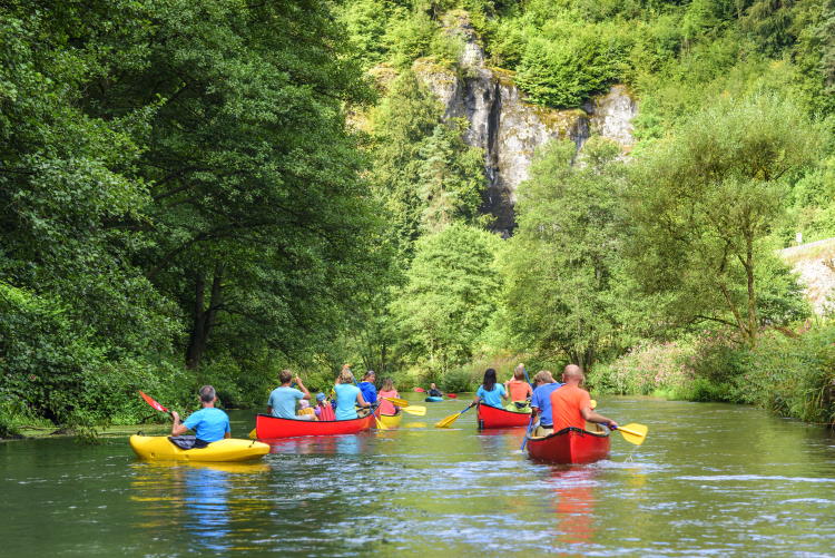 Kanutour Altmühltal