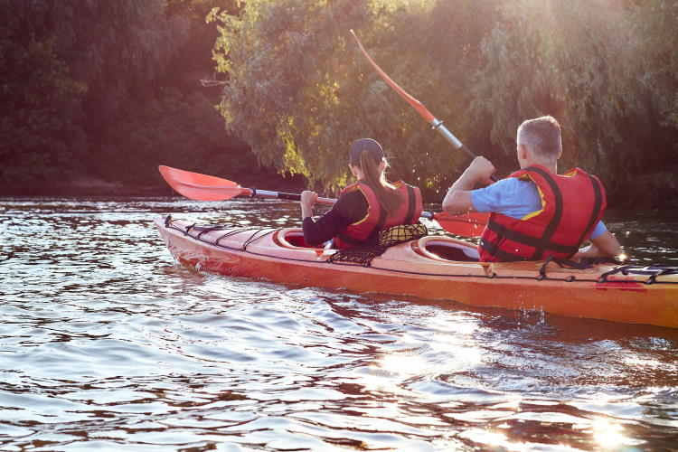 Kanutour Donau