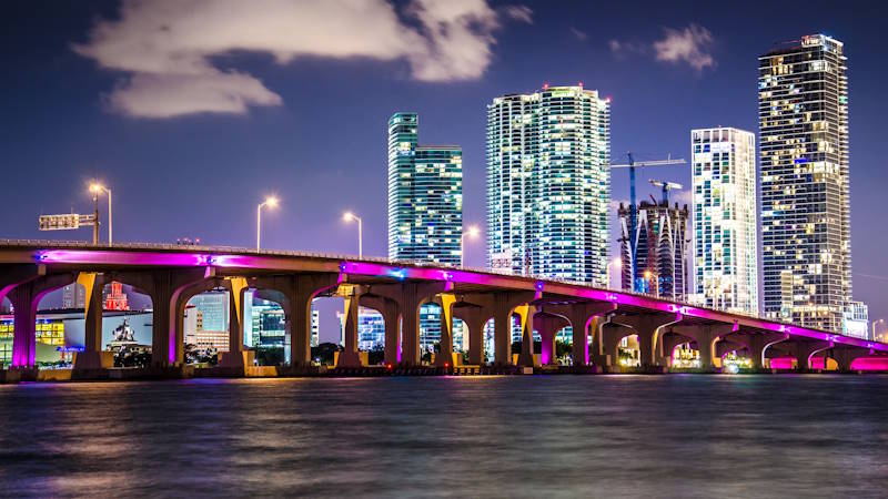 Skyline Miami, Florida
