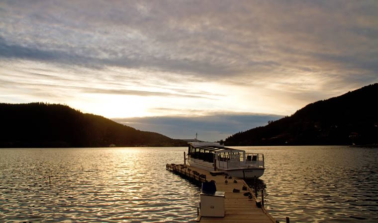 Lac de Gérardmer in den Vogesen