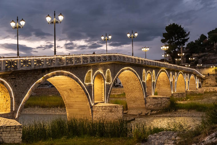 Gorcia Brücke in Berat
