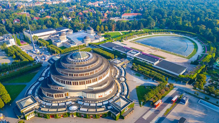 Jahrhunderthalle Breslau