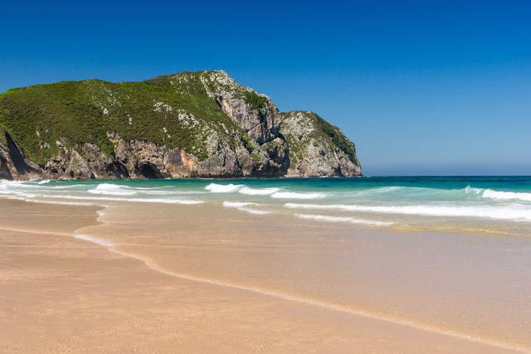Playa de Vidiago, Asturien