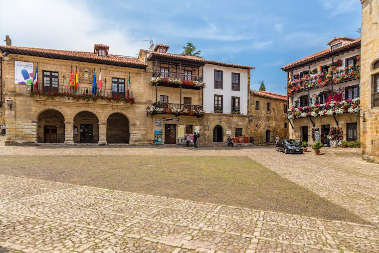 Santillana del Mar, Spanien